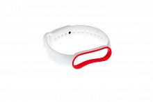 Купить Ремешок для Xiaomi Band 7 Sport бело-красный оптом, в розницу в ОРЦ Компаньон