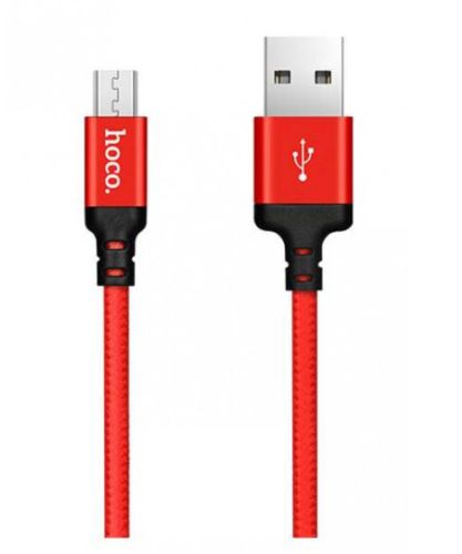 Кабель USB-Micro USB HOCO X14 Times Speed 2м черный-красный оптом, в розницу Центр Компаньон