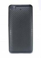 Чехол-накладка для XIAOMI Mi5S GRID CASE TPU+PC черный - фото