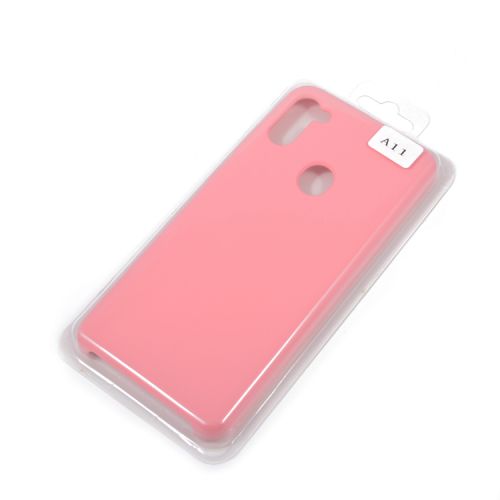 Чехол-накладка для Samsung A115 A11 SILICONE CASE NL розовый (4) оптом, в розницу Центр Компаньон фото 2