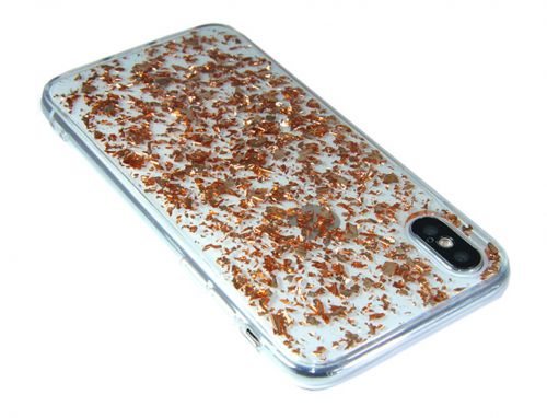 Чехол-накладка для iPhone XS Max GLITTER TPU бронзовый - оптовая продажа фото 3 Чехол-накладка для iPhone XS Max GLITTER TPU бронзовый - фото фото 3