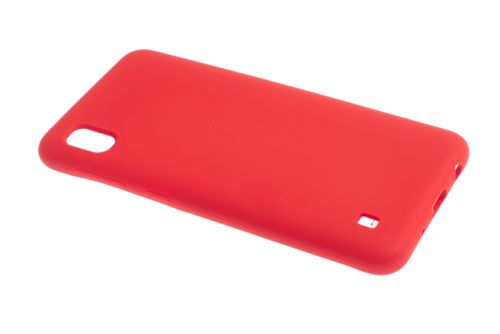 Чехол-накладка для Samsung A105F A10 SILICONE CASE NL OP закрытый красный (1) оптом, в розницу Центр Компаньон фото 2