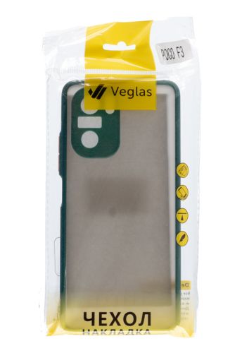 Чехол-накладка для XIAOMI Poco F3 VEGLAS Fog зеленый оптом, в розницу Центр Компаньон фото 3