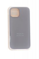 Чехол-накладка для iPhone 14 VEGLAS SILICONE CASE закрытый светло-лавандовый (71) - фото