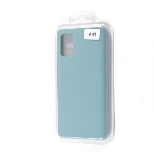 Чехол-накладка для Samsung A415F A41 VEGLAS SILICONE CASE закрытый бирюзовый (2) оптом, в розницу Центр Компаньон