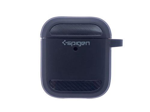 Чехол для наушников Airpods Spigen черный - оптовая продажа Чехол для наушников Airpods Spigen черный - фото