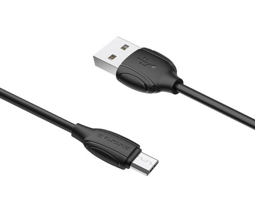 Кабель USB-Micro USB BOROFONE BX19 Benefit 2.4A 1м черный оптом, в розницу Центр Компаньон фото 4