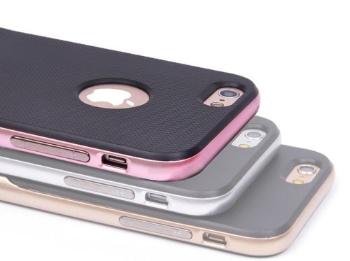 Чехол-накладка для iPhone 6/6S 009301 TPU розовое золото - оптовая продажа фото 2 Чехол-накладка для iPhone 6/6S 009301 TPU розовое золото - фото фото 2