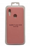 Чехол-накладка для HUAWEI Honor 10 Lite/P Smart 2019 SILICONE CASE закрытый розовый (4)											 - фото