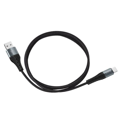 Кабель USB-Micro USB HOCO X38 Cool Charging 2.4A 0.25м черный оптом, в розницу Центр Компаньон фото 4