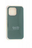 Купить Чехол-накладка для iPhone 13 Pro SILICONE CASE закрытый зеленый (57) оптом, в розницу в ОРЦ Компаньон