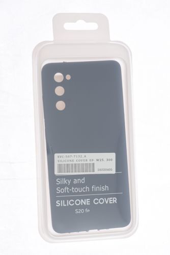 Чехол-накладка для Samsung G780F S20 FE SILICONE CASE NL OP закрытый темно-синий (8) оптом, в розницу Центр Компаньон фото 4