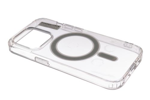 Чехол-накладка для iPhone 14 Pro Max Clear TPU поддержка MagSafe Pop-up window прозрачный коробка оптом, в розницу Центр Компаньон фото 2
