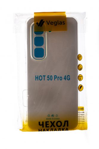 Чехол-накладка для INFINIX Hot 50 Pro 4G VEGLAS Air прозрачный - оптовая продажа фото 5 Чехол-накладка для INFINIX Hot 50 Pro 4G VEGLAS Air прозрачный - фото фото 5