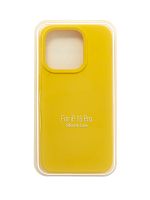 Купить Чехол-накладка для iPhone 15 Pro VEGLAS SILICONE CASE NL закрытый желтый (4) оптом, в розницу в ОРЦ Компаньон
