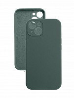 Чехол-накладка для iPhone 14 Plus VEGLAS SILICONE CASE Защита камеры хвойно-зеленый (58) - фото