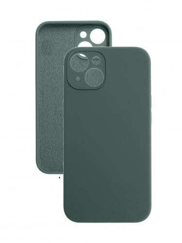 Чехол-накладка для iPhone 14 Plus VEGLAS SILICONE CASE Защита камеры хвойно-зеленый (58) - оптовая продажа Чехол-накладка для iPhone 14 Plus VEGLAS SILICONE CASE Защита камеры хвойно-зеленый (58) - фото