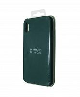 Купить Чехол-накладка для iPhone XR SILICONE CASE темно-зеленый (49) оптом, в розницу в ОРЦ Компаньон