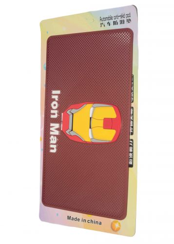 Автом.коврик 055 IRON MAN противоскользящий - оптовая продажа фото 2 Автом.коврик 055 IRON MAN противоскользящий - фото фото 2