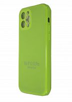 Купить Чехол-накладка для iPhone 12 Pro VEGLAS SILICONE CASE NL Защита камеры лайм (60) оптом, в розницу в ОРЦ Компаньон