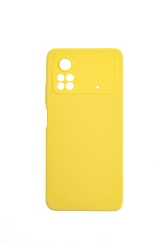 Чехол-накладка для XIAOMI Poco X4 Pro SILICONE CASE NL OP закрытый желтый (20) - оптовая продажа Чехол-накладка для XIAOMI Poco X4 Pro SILICONE CASE NL OP закрытый желтый (20) - фото