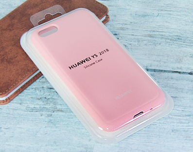 Чехол-накладка для HUAWEI Honor 7A RUS/Y5 2018/Y5 Prime 2018 SILICONE CASE закрытый розовый - оптовая продажа Чехол-накладка для HUAWEI Honor 7A RUS/Y5 2018/Y5 Prime 2018 SILICONE CASE закрытый розовый - фото