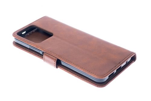Чехол-книжка для XIAOMI Redmi Note 12 BUSINESS PLUS коричневый - оптовая продажа фото 2 Чехол-книжка для XIAOMI Redmi Note 12 BUSINESS PLUS коричневый - фото фото 2
