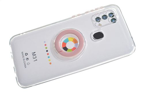 Чехол-накладка для Samsung M315F M31 NEW RING TPU розовый оптом, в розницу Центр Компаньон фото 3