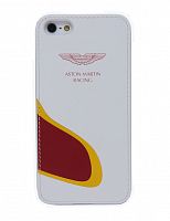 Купить Чехол-накладка для iPhone 5/5S/SE AST MAR SMBCIP5D023  кожа бел+кр оптом, в розницу в ОРЦ Компаньон