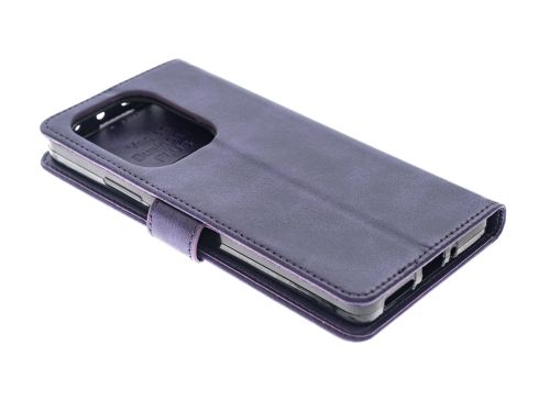 Чехол-книжка для XIAOMI Redmi Note 13 Pro 4G VEGLAS BUSINESS PLUS фиолетовый - фото фото 2