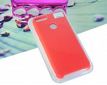 Чехол-накладка для HUAWEI P Smart SILICONE CASE NL красный (1)																														 - фото