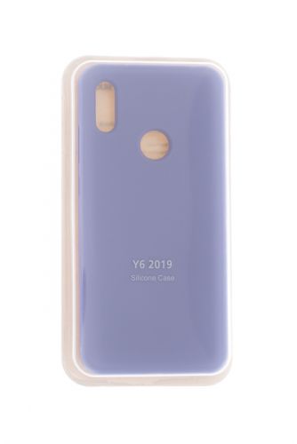 Чехол-накладка для HUAWEI Honor 8A/Y6 2019 VEGLAS SILICONE CASE закрытый сиреневый (13) оптом, в розницу Центр Компаньон