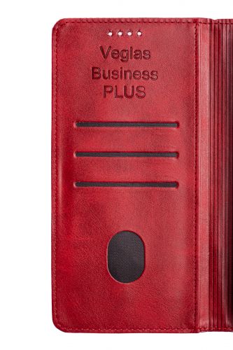 Чехол-книжка для HUAWEI Honor X7C/200 Smart/ 60+ VEGLAS BUSINESS PLUS красный - оптовая продажа фото 7 Чехол-книжка для HUAWEI Honor X7C/200 Smart/ 60+ VEGLAS BUSINESS PLUS красный - фото фото 7