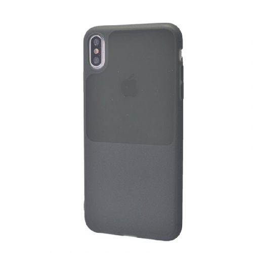 Чехол-накладка для iPhone XS Max SKY LIGHT TPU черный - фото