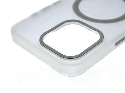 Чехол-накладка для iPhone 15 Pro Max VEGLAS Fog Magnetic белый оптом, в розницу Центр Компаньон фото 3