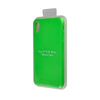 Купить Чехол-накладка для iPhone XS Max VEGLAS SILICONE CASE NL ярко-зеленый (31) оптом, в розницу в ОРЦ Компаньон