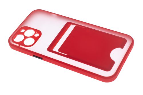 Чехол-накладка для iPhone 12 Pro Max VEGLAS Fog Pocket красный оптом, в розницу Центр Компаньон фото 2