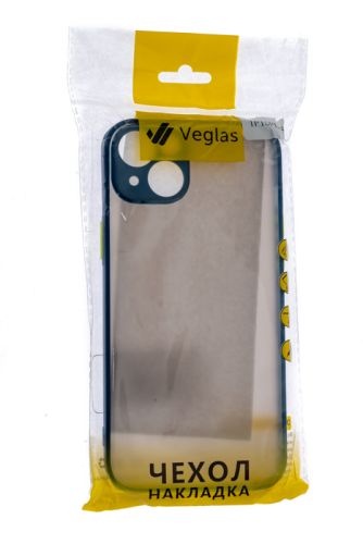 Чехол-накладка для iPhone 15 Plus VEGLAS Fog синий оптом, в розницу Центр Компаньон фото 3