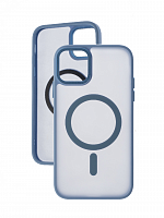 Чехол-накладка для iPhone 11 VEGLAS Fog Magnetic синий - фото
