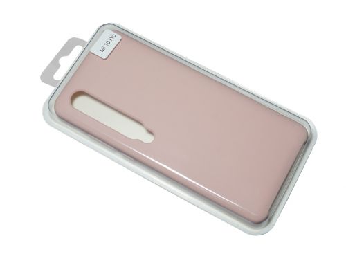 Чехол-накладка для XIAOMI Mi 10 Pro SILICONE CASE NL светло-розовый (18) - фото