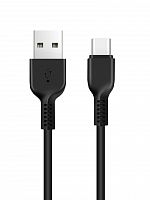 Кабель USB Type-C HOCO X20 3м Flash черный - фото