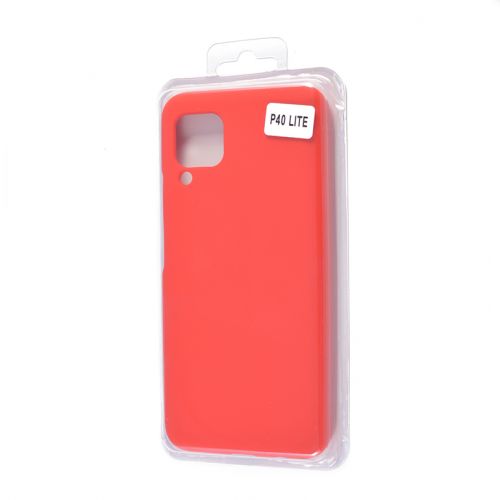 Чехол-накладка для HUAWEI P40 Lite VEGLAS SILICONE CASE закрытый красный	(1)		 оптом, в розницу Центр Компаньон