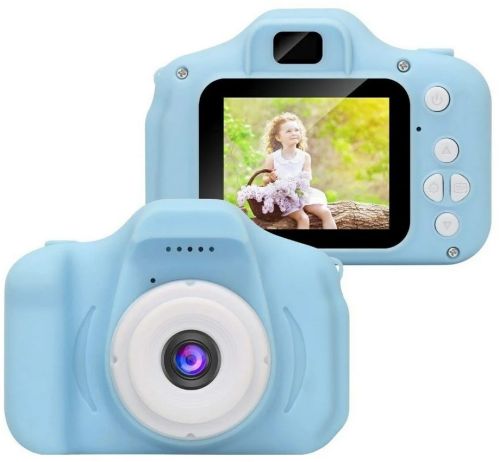 Детская игрушка фотоаппарат X2 голубой оптом, в розницу Центр Компаньон фото 2