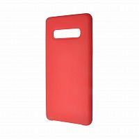 Купить Чехол-накладка для Samsung G975F S10 Plus SILICONE CASE NL OP красный (1) оптом, в розницу в ОРЦ Компаньон