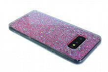 Купить Чехол-накладка для Samsung G970 S10 E DROP STAR TPU розовый  оптом, в розницу в ОРЦ Компаньон