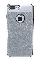 Купить Чехол-накладка для iPhone 7/8 Plus OY МЕТАЛЛ TPU 003 серебро оптом, в розницу в ОРЦ Компаньон
