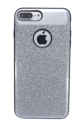 Чехол-накладка для iPhone 7/8 Plus OY МЕТАЛЛ TPU 003 серебро оптом, в розницу Центр Компаньон