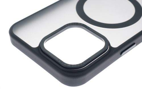 Чехол-накладка для iPhone 15 Pro Max VEGLAS Fog Magnetic черный оптом, в розницу Центр Компаньон фото 3