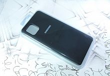 Чехол-накладка для Samsung N770 Note 10 Lite SILICONE CASE NL черный (3) - фото
