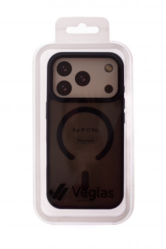 Чехол-накладка для iPhone 17 Pro VEGLAS Fog Magnetic черный - фото фото 6